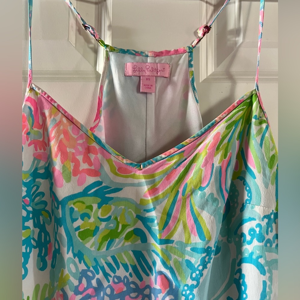 Lily Pulitzer Multi Color Coral Dress
